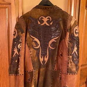 Corral Leather coat